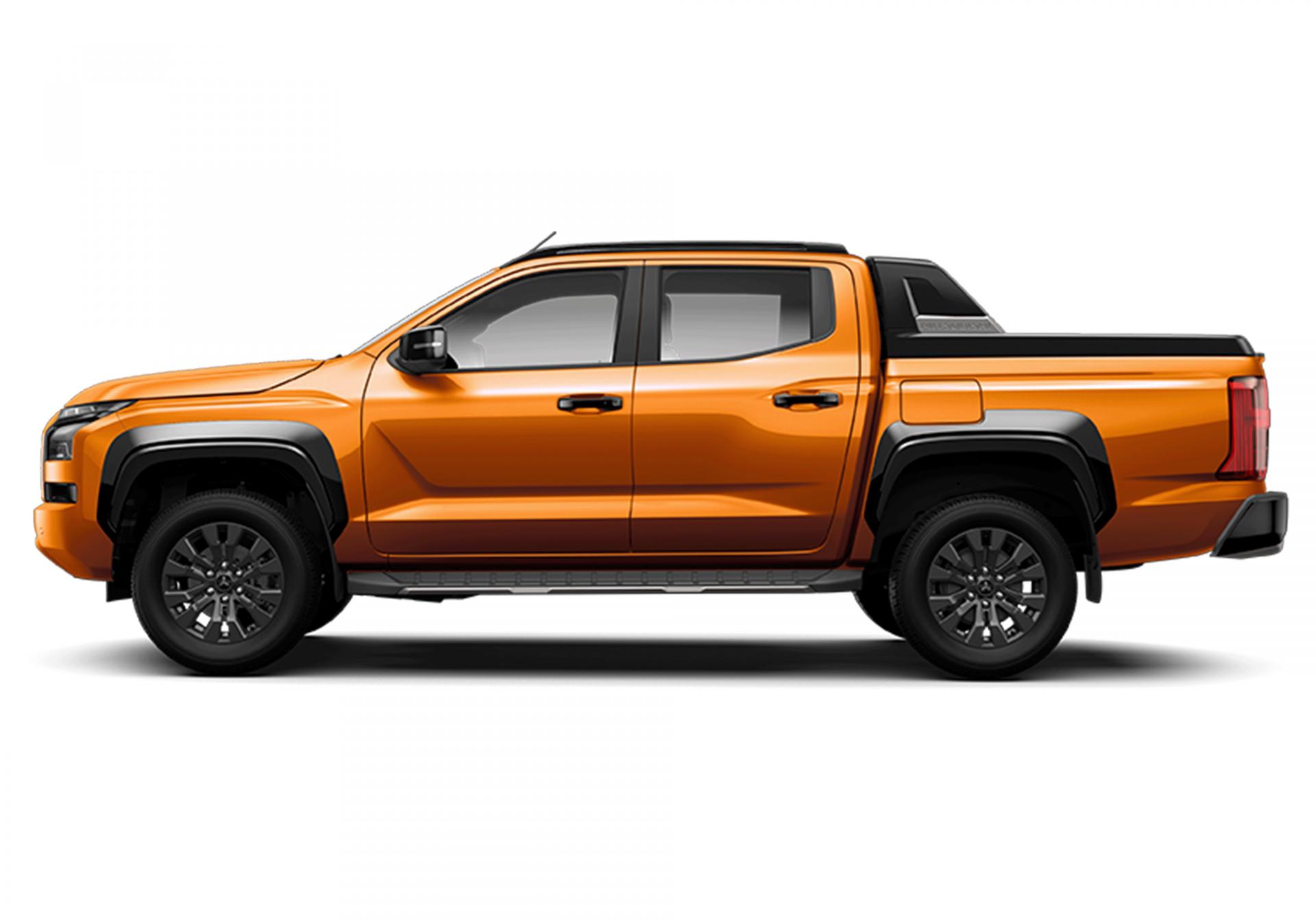 Mitsubishi Triton - Màu Cam