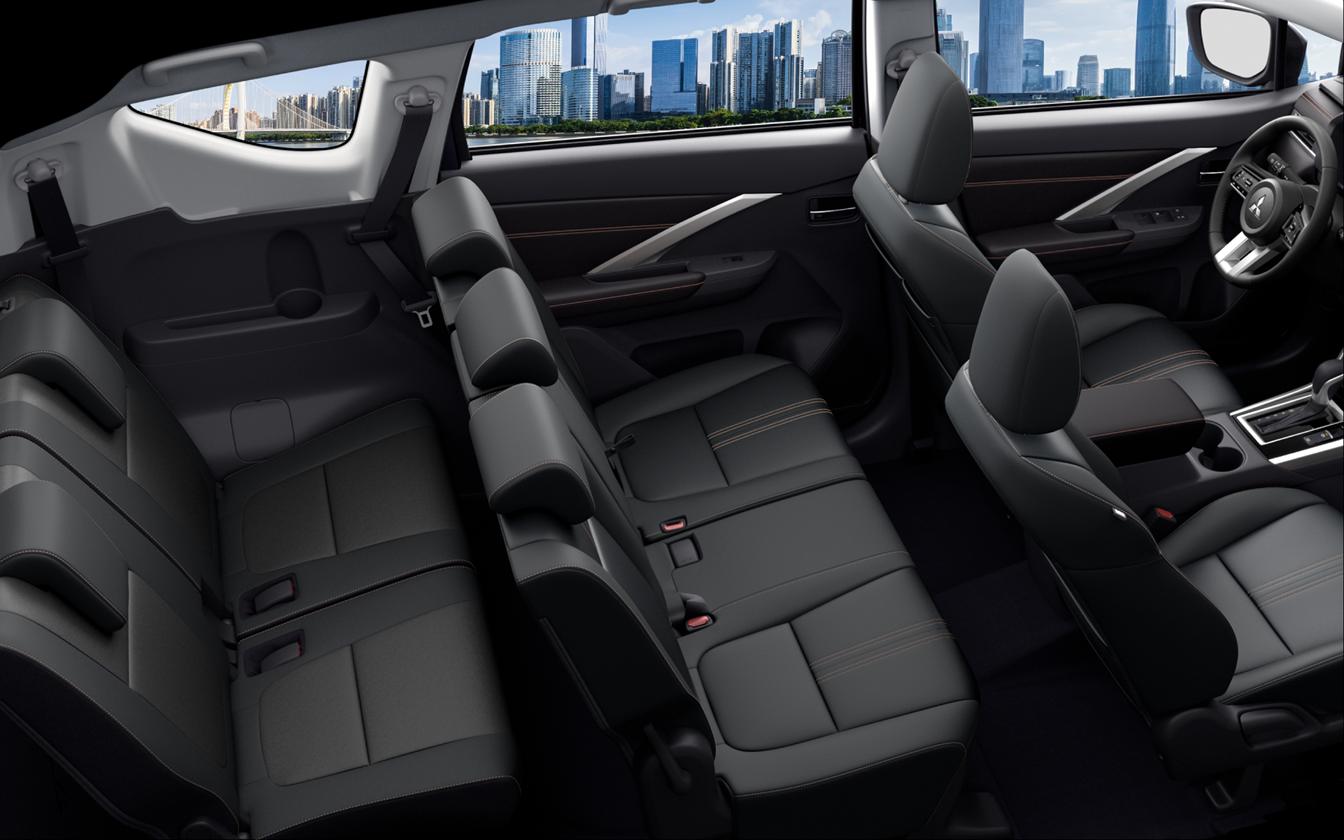 Ghế da cao cấp tông màu đen sang trọng​